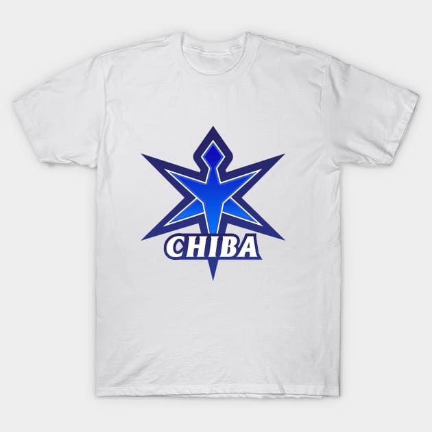 Chiba Prefecture Japanese Symbol T-Shirt by PsychicCat